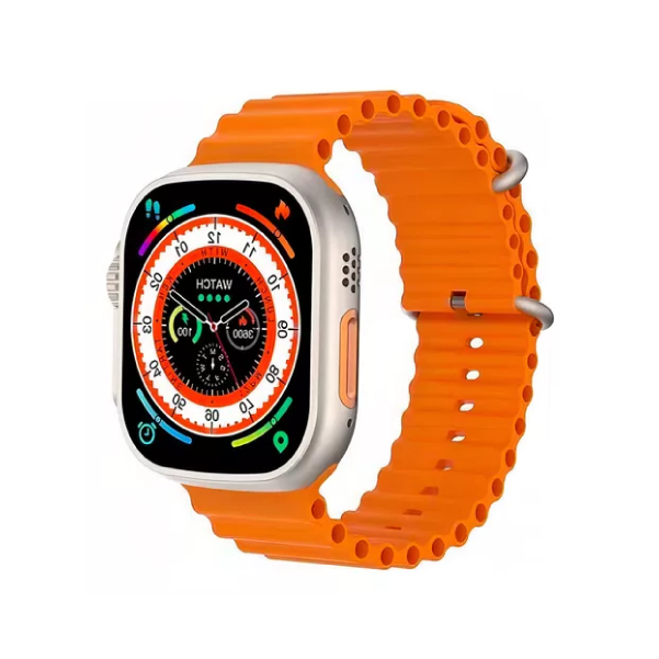 Smartwatch Ultra Pro con 2 correas ( naranja + negro )